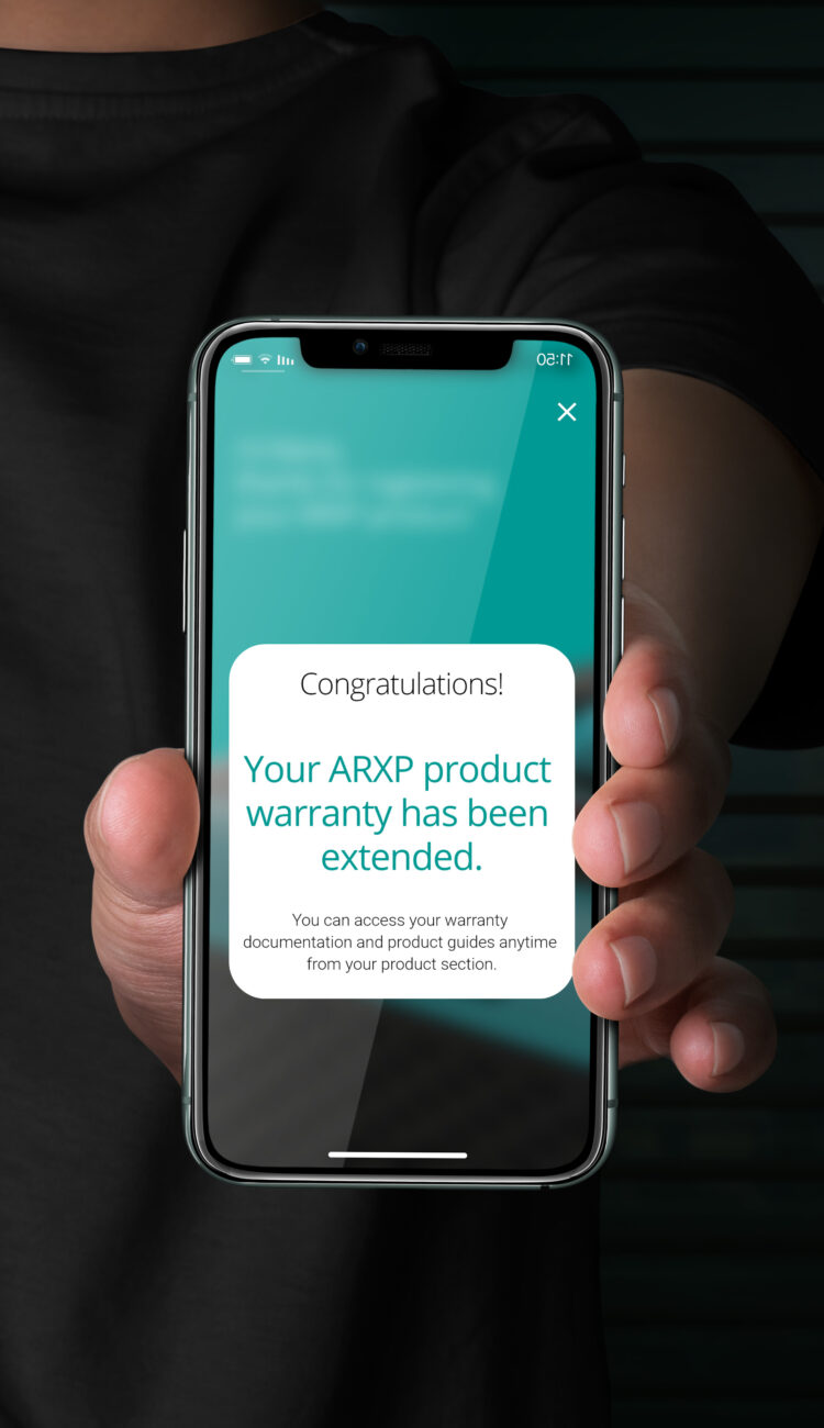 ARXP mobile app UX